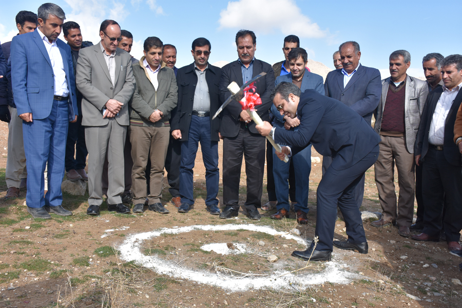 کلنگ مدرسه خیر ساز روستای سبزه خانی نورآباد به زمین زده شد