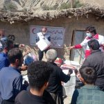 اجرای پروژه داوطلبی جمعیت هلال احمر در روستاهای محروم الیگودرز