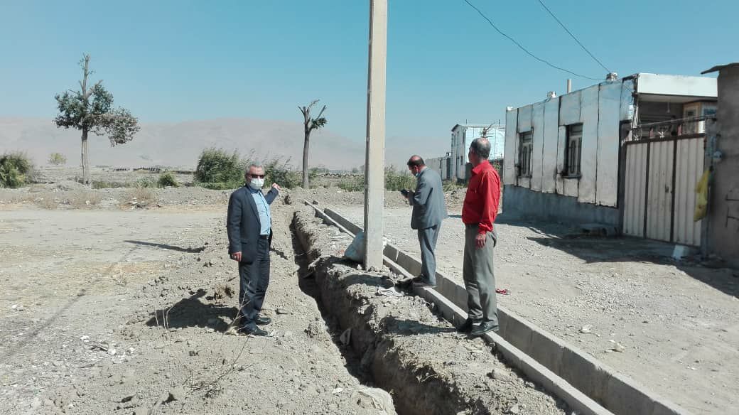 شروع مجدد کابل کشی به منطقه ناصرالدین شهرستان دورود