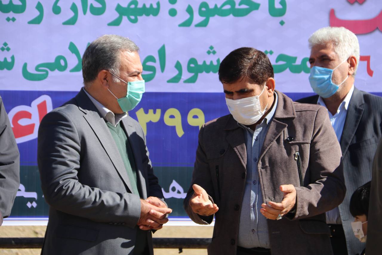 افتتاح پارک محله ای مدافعان سلامت در خرم آباد/ به پاس قدردانی از زحمات کادر درمان رقم خورد