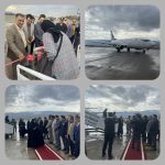 نخستین پرواز مشهد به خرم آباد پس از دو سال انجام گرفت