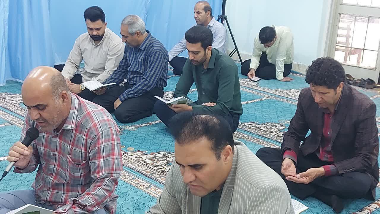 گرامیداشت شهیدان دهه ولایت در مرکز آموزشی درمانی بیمارستان شهدای عشایر خرم‌آباد