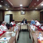برگزاری جلسه مدیر عامل  جمعیت هلال احمر با حوزه معاونت امداد و نجات استان