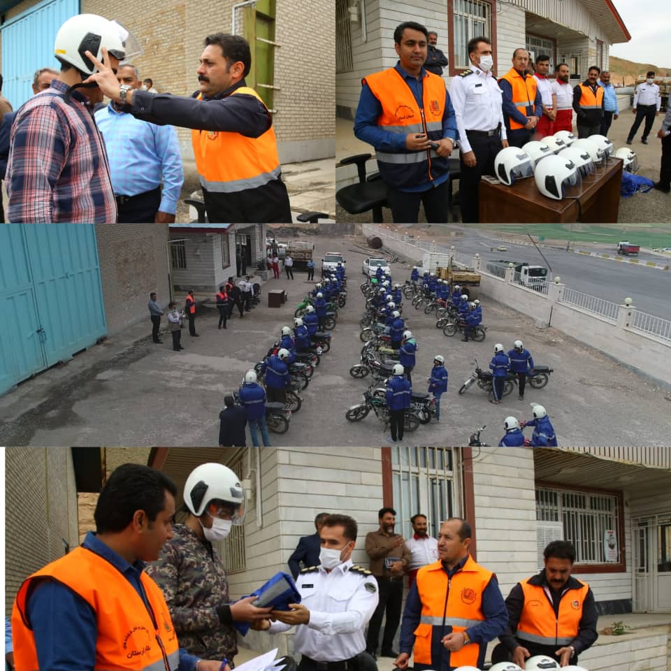 اجرای طرح آموزش راکبان موتورسیکلت شهرستان دورود