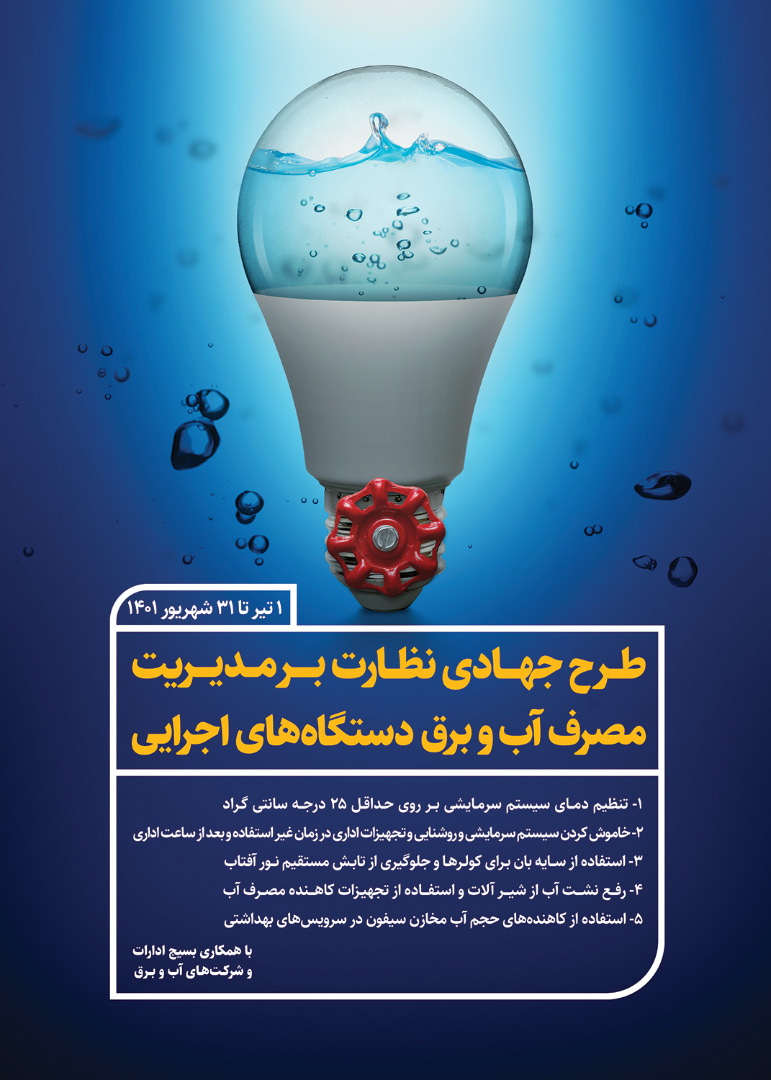 پایگاه خبری سنگ نوشته، اینفوگرافیک_ طرح جهادی نظارت بر مدیریت مصرف آب و برق