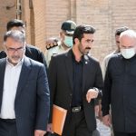 بازدید رئیس مجلس شورای اسلامی از قلعه‌ فلک‌الافلاک