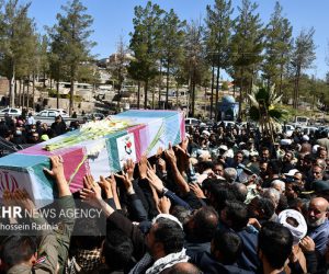 شهید مدافع امنیت امروز در خرم آباد تشییع شد