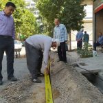 آغاز عملیات اجرایی پروژه توسعه FTTH در خیابان بوعلی خرم‌آباد