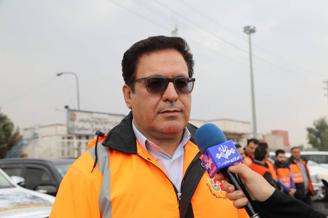 آماده باش ۴۵ اکیپ راهداری در پی هشدار هواشناسی